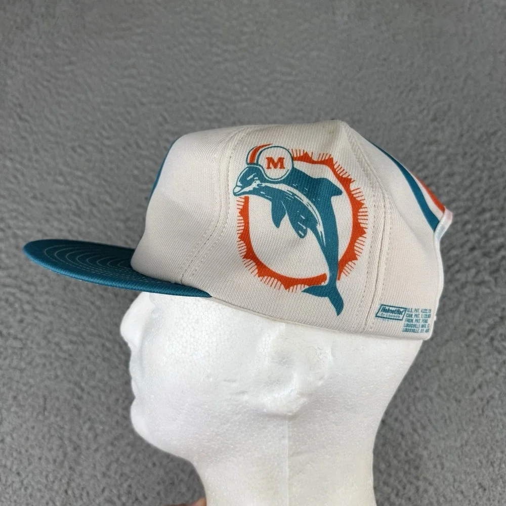 Miami Dolphins Helmet Hat Snapback‎ by Louisville Mfg NFL Vintage 70s 80s USA